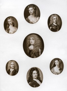 Group of portraits, late 17th - early 18th century (1906). Artist: Unknown