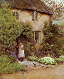 'The Cottage Door', 1899. Artist: Unknown