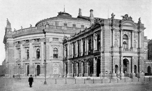 The Court Theatre, Vienna, Austria, 1899. Artist: Unknown