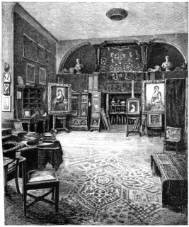 The studio of Sir Frederic Leighton, c1880-1882. Artist: Unknown