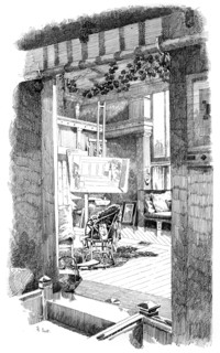 The studio of Lawrence Alma-Tadema, c1880-1882. Artist: H Scott