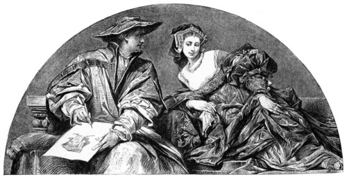 Hans Holbein, German artist, c1880-1882. Artist: Hans Makart