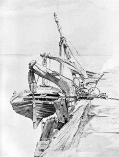 'A Study in Pencil and Water Colour', 1858 (1900). Artist: Unknown