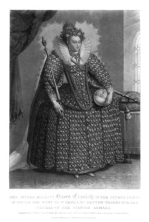 Queen Elizabeth I, (1816).Artist: Charles Turner