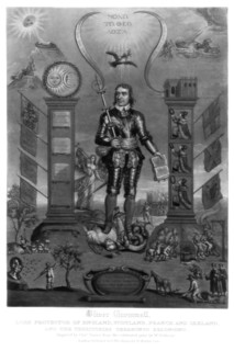 Oliver Cromwell, English soldier and statesman, (1816). Creator: Charles Turner.