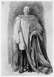 Study for the enamel portrait of Emperor Wilhelm II of Germany, 1901. Artist: Unknown