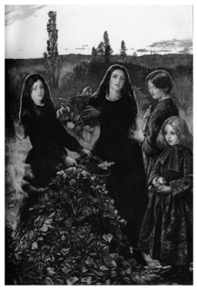 'Autumn Leaves', 1895.Artist: Henry Macbeth-Raeburn