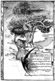 'Blow, Blow, Thou Winter Wind', 1895. Artist: Unknown
