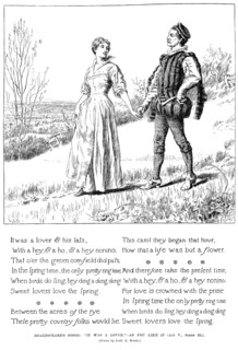 'It was a Lover', 1895. Artist: Unknown