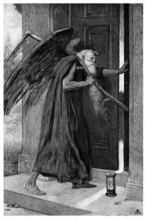 'Death the Reaper', 1895.Artist: P Naumann