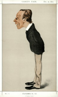 'A Radical Leader', Henry Fawcett MP, British politician and economist, 1872.Artist: Melchiorre Delfico