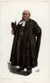 'Corpus', the Reverend Thomas Fowler, Vice-Chancellor of Oxford University, 1899.Artist: FTD