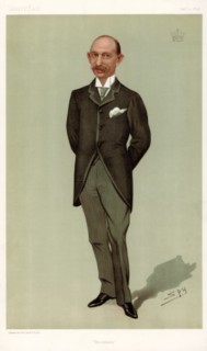 'Brocklesby', the Earl of Yarborough, 1896.Artist: Spy