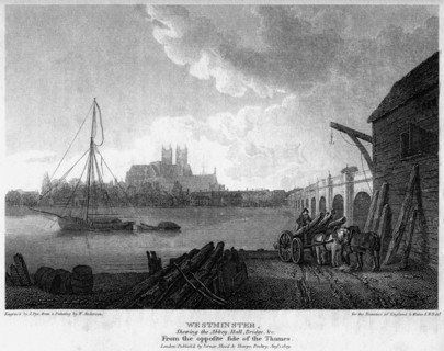 Westminster, London, 1809.Artist: J Pye