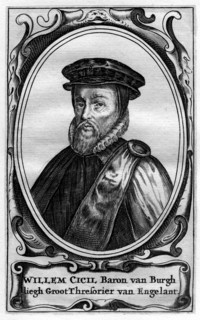 Willem Cecil, 1st Baron Burghley, 16th century English statesman. Artist: Unknown