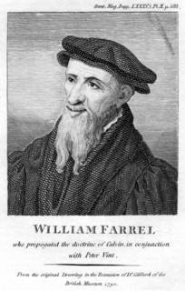William Farel, 16th century French evangelist. Artist: Unknown