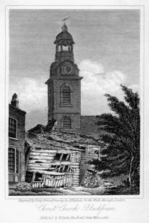 Christ Church, Blackfriars, Southwark, London, 1817.Artist: J Greig