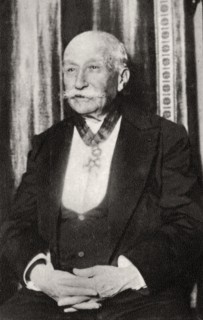 Clement Ader, French engineer and inventor, 1915. Artist: Unknown