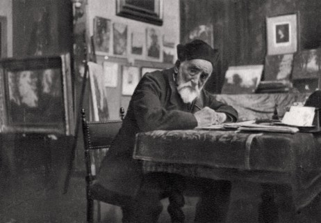 Henri-Joseph Harpignies, French artist, 1905. Artist: Unknown