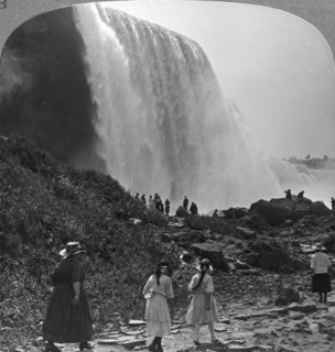 American Falls, Niagara Falls, New York, USA.Artist: Realistic Travels Publishers