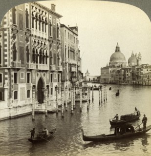 The Grand Canal, Venice, Italy.Artist: Underwood & Underwood