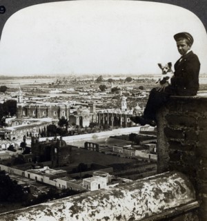 View of Cholula, Mexico.Artist: Underwood & Underwood