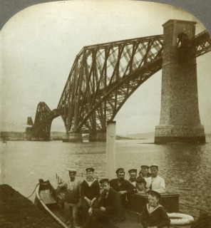 The Forth Bridge, Scotland.Artist: Excelsior Stereoscopic Tours