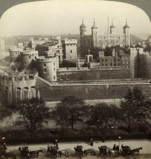 Tower of London, c late 19th century.Artist: Underwood & Underwood