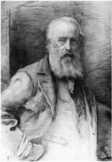 James Clarke Hook, British artist, c1880-1882.Artist: Otto Theodor Leyde