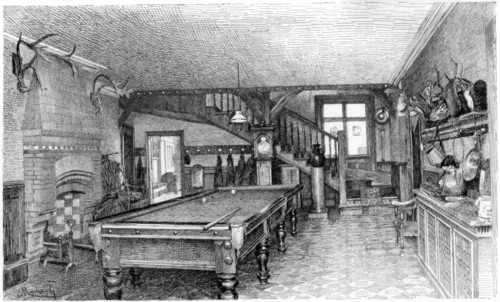 'The Hall at Silverbeck', c1880-1882. Artist: Unknown