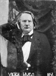 Victor Hugo, French poet, dramatist and novelist, 1853. Artist: Unknown