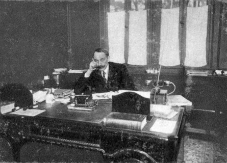 Serge Voronoff, Russian-born French surgeon, 1923. Artist: Unknown