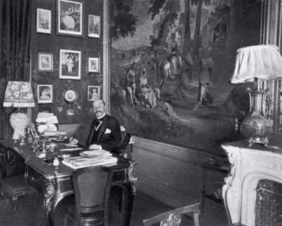 Alexandre Duval, French restaurant owner and society figure, 1900. Artist: Unknown