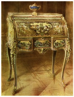 Escritoire a toilette, French, Victoria and Albert Museum, London, 1911-1912.Artist: Edwin Foley