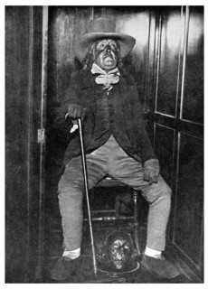 Effigy of Jeremy Bentham with his embalmed head, University College, London, 1956. Artist: Unknown