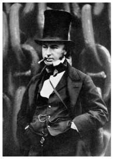 Isambard Kingdom Brunel, British engineer, 1857 (1956).Artist: Robert Howlett