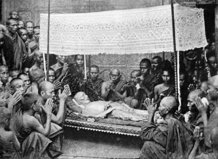 Death custom, Burma, 1920. Artist: Unknown