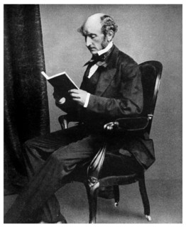 John Stuart Mill, British philosopher and social reformer, 19th century (1956). Artist: Unknown