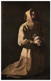 Sanctity: 'St Francis in Meditation', 1635-1639 (1956). Artist: Unknown