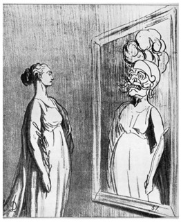 Total war: 'What Old Mirrors They Make Nowadays', 1868 (1956). Artist: Unknown