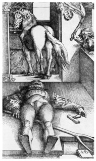 Witch hunt: 'The Bewitched Groom', 16th century (1956). Artist: Unknown