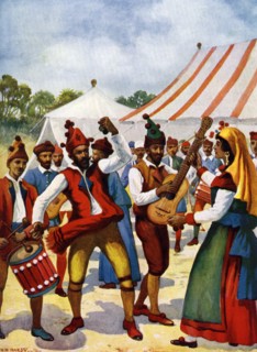 Spanish gypsies. Artist: Unknown