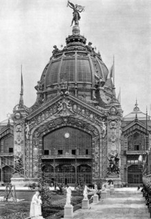 The Central Dome, Universal Exposition, Paris, 1889. Artist: Unknown