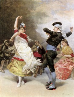 'The Gitanas of Granada', 1889. Artist: Unknown
