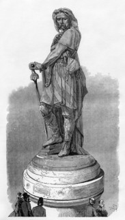 Vercingetorix Memorial at Alesia, near Dijon, France, 1882-1884. Artist: Unknown