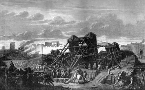 Siege of Marseilles by Julius Caesar, 1882-1884. Artist: Unknown