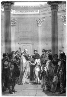 The Baptism of Clovis, 496 (1882-1884). Artist: Unknown