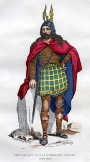 Gaul chief under the Roman occupation, 1st century BC - 5th century AD (1882-1884).Artist: Meunier
