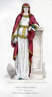 Carolingian queen, 7th-10th century (1882-1884). Artist: Unknown
