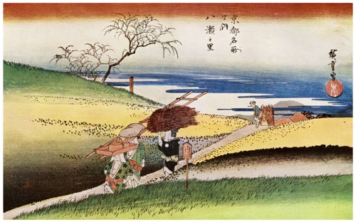 'Yase No Sato' ('Peasants Going Home at Yase'), c1833-1834 (1925). Artist: Unknown